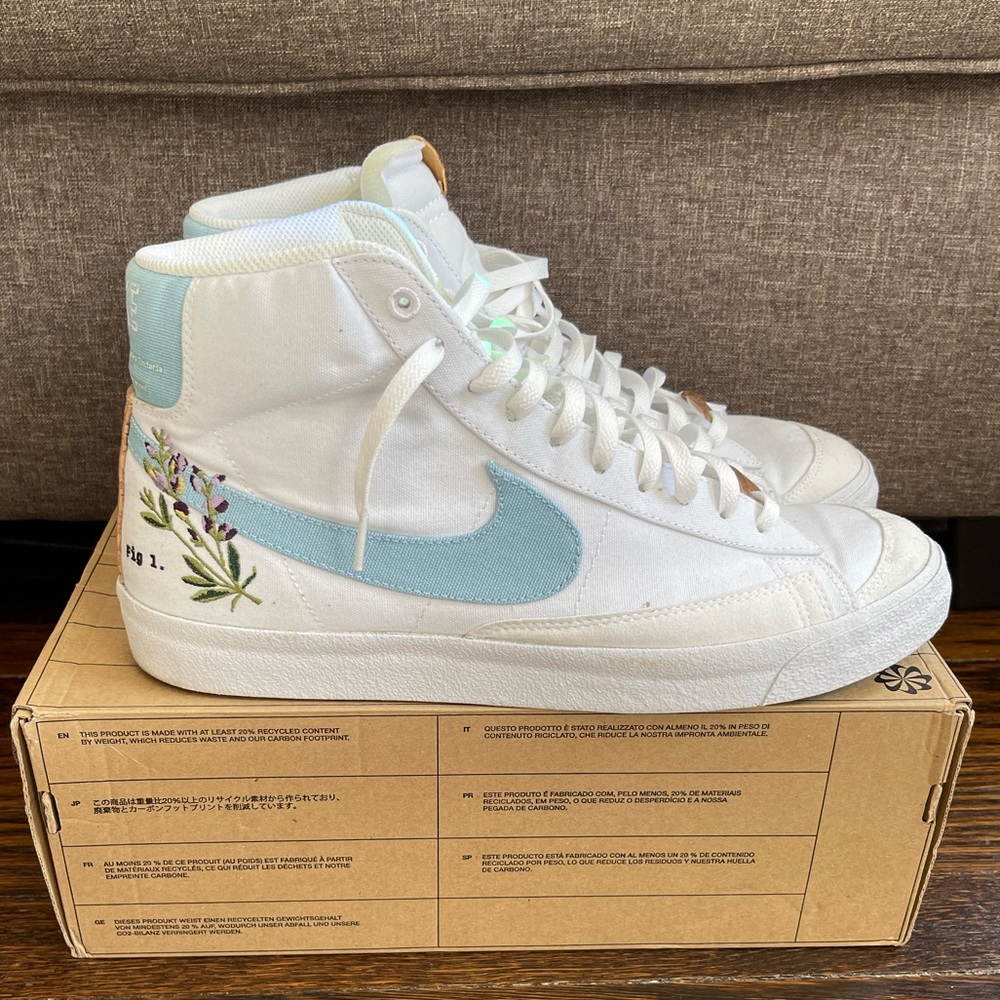 Nike Blazer mid 77 Indigo Cork Canvas